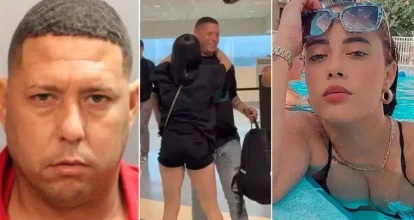 Hombre mata a su pareja una semana después de que esta lo recibiera con globos en aeropuerto
