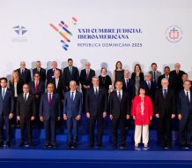 Poder Judicial dominicano inaugura la XXII Cumbre Judicial Iberoamericana