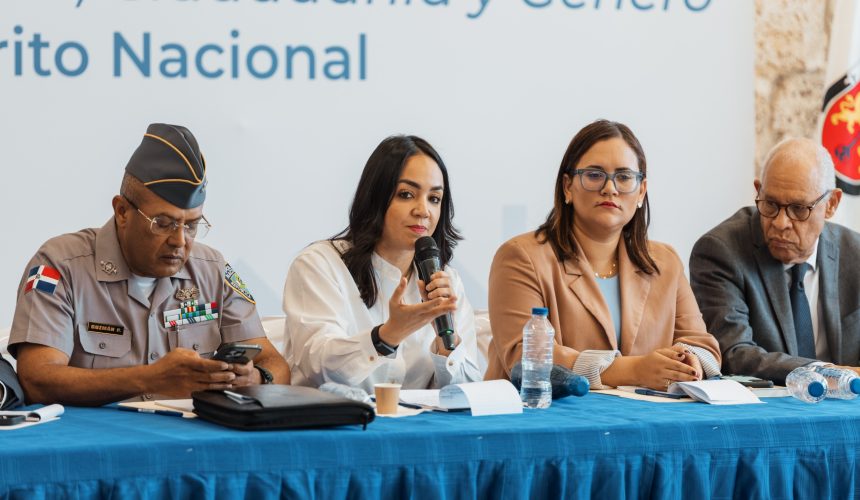 Alcaldía del DN e Interior y Policía realizan Mesa de Seguridad, Ciudadanía y Género