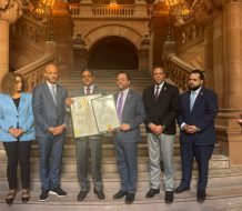 Senado de Nueva York reconoce al director del COE y DAEH por su Labor en la tragedia del Jet Set