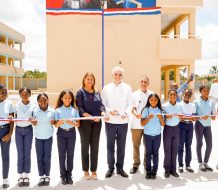 Ministerio de Educación entrega centro educativo en Villa Hermosa en La Romana