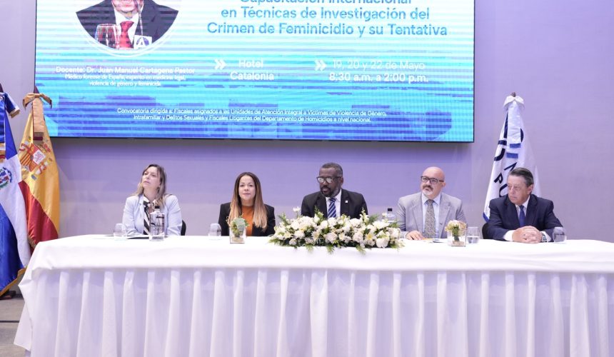 Procuraduría imparte taller “Internacional sobre Investigación de Feminicidios su Tentativa”