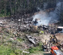 Al menos cuatro fallecidos tras estrellarse avión militar en Corea del Sur