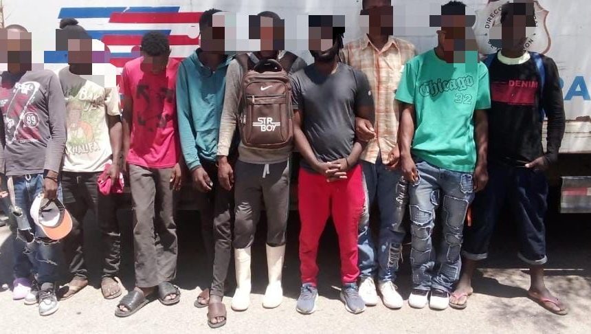 DGM detiene a 1,535 nacionales haitianos en situación migratoria irregular y repatría a otros 1,173