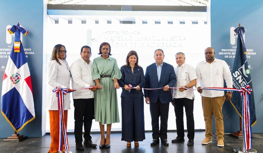 Raquel Peña inaugura áreas renovadas en hospital de Higüey con RD$170 millones