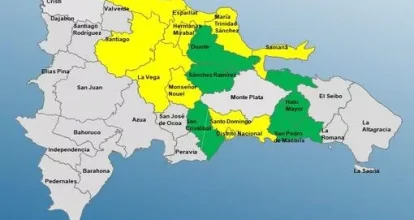 COE emite COE para 15 provincias por intensas lluvias provocadas por vaguada