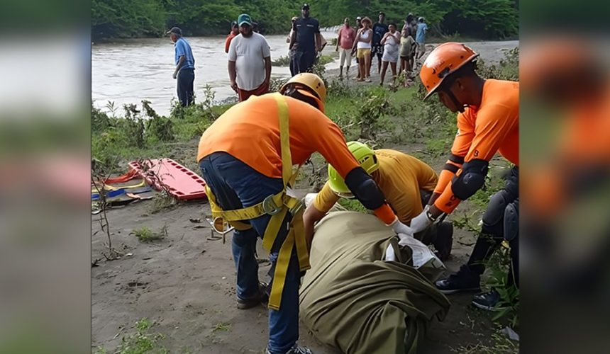 Defensa Civil recupera cuerpo de joven reportado desaparecido en Padre Las Casas, Azua 