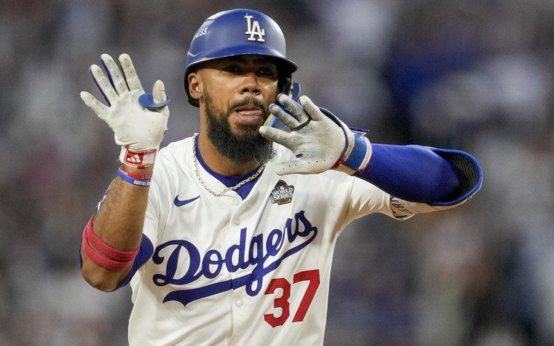 Teoscar Hernández conecta jonrón y le da la victoria a los Dodgers este miércoles