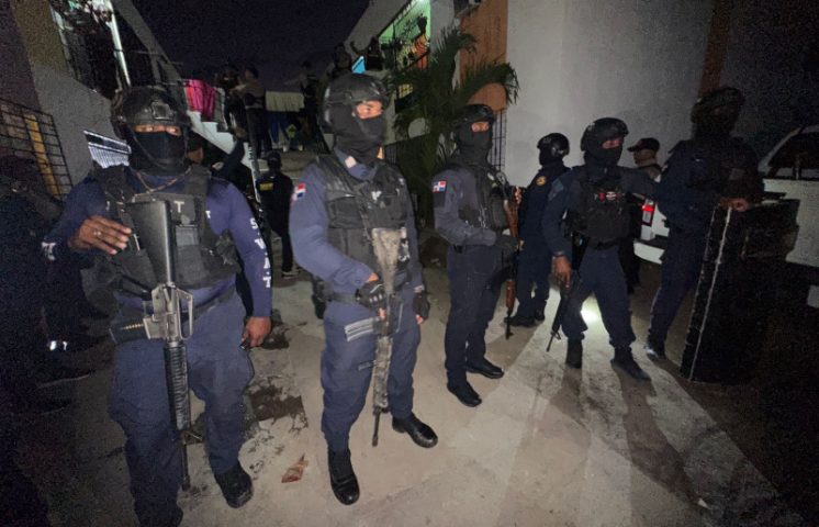 DNCD allana residencia en Dajabón y apresa a cinco personas vinculadas a quíntuple homicidio  