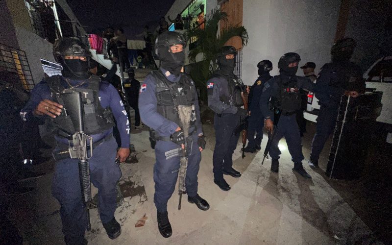 DNCD allana residencia en Dajabón y apresa a cinco personas vinculadas a quíntuple homicidio  