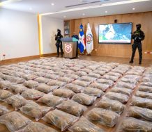 DNCD Incauta más de 300 paquetes de presunta cocaína en auyamas de plástico