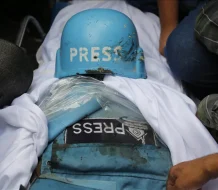Aumenta a 221 la cifra de periodistas muertos durante ofensiva israelí en Franja de Gaza