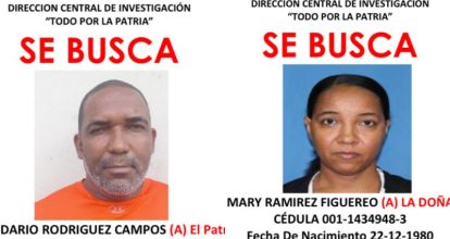 Policía activa búsqueda de dos presuntos autores  de secuestro de esposa de microempresario
