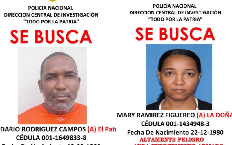Policía activa búsqueda de dos presuntos autores  de secuestro de esposa de microempresario