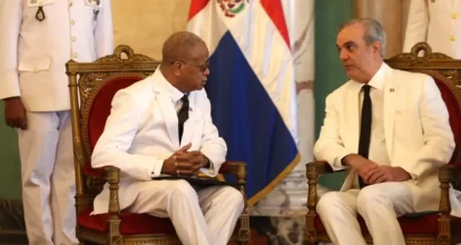 Embajador haitiano en RD presenta sus cartas credenciales ante Abinader