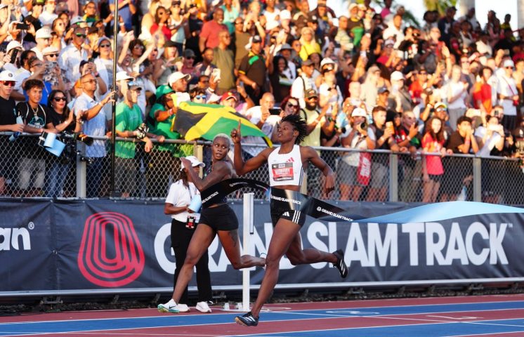 Marileidy Paulino brilla en Miami y se impone en los 400 metros del Grand Slam Track