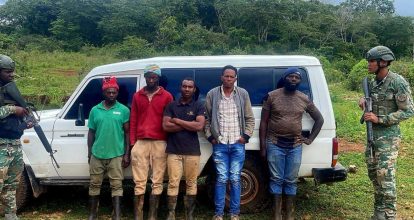 Detienen cinco haitianos indocumentados en Pedernales