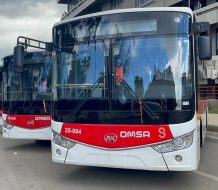 Autobuses de la OMSA se incorporarán al Sistema de Transporte de Santiago