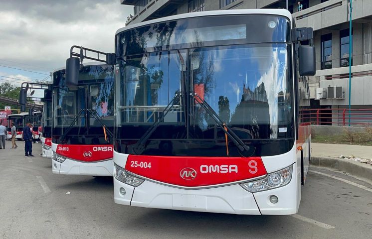Autobuses de la OMSA se incorporarán al Sistema de Transporte de Santiago