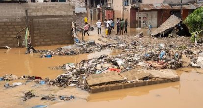 Al menos 62 personas han fallecido por inundaciones en un pueblo del Congo