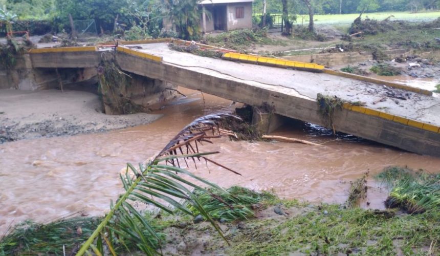 Acueductos averiados, desbordamientos de ríos y comunidades aisladas por secuelas de vaguada 