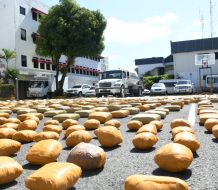 Confiscan más de 4,000 libras de presunta marihuana en Pedernales