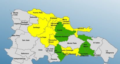 COE mantiene en alerta amarilla a 10 provincias y 05 en verde por vaguada 