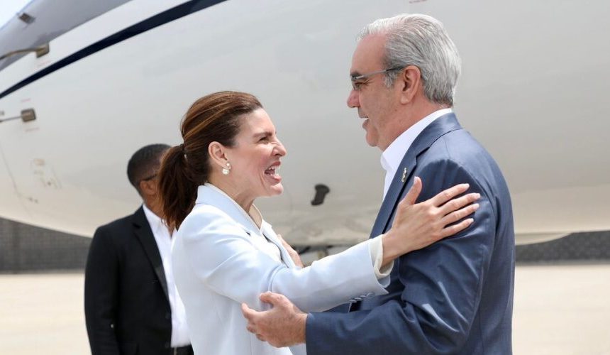 Abinader llega a Washington D.C. para reunión bilateral con Marco Rubio