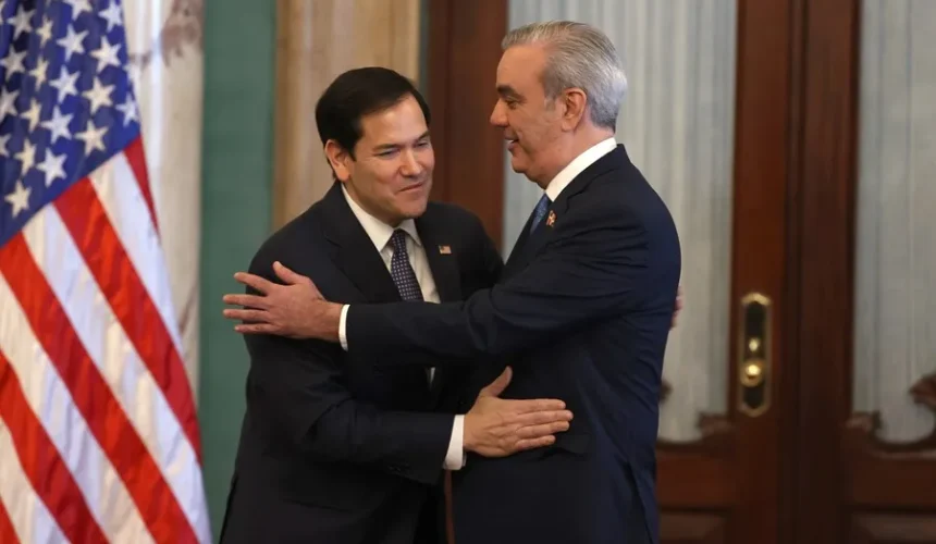Abinader y Rubio se reunieron en Washington; la crisis haitiana fue el tema principal