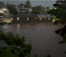 Lluvias provocan inundaciones en Monte Plata; al menos 15 viviendas afectadas 