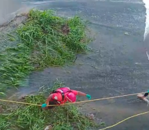 Hallan cadáver de un hombre en canal Ulises Francisco Espaillat en Santiago