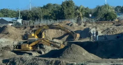 Comunidades de Montecristi denuncian extracción ilegal de arena en ríos Guayubín y Yaque del Norte
