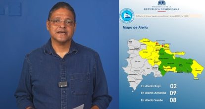 Emiten alerta roja para los municipios Gaspar Hernández y Sabaneta de Yásica 