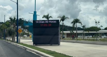 A 14 días de su entrega, remozamiento del Malecón de Samaná entra en su fase final