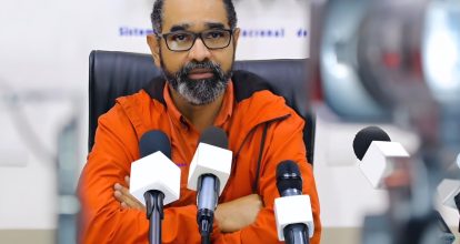 Director Defensa Civil pide a la población no cruzar ríos y cañadas ante fuertes lluvias 