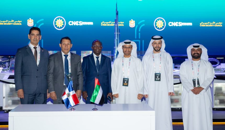 RD y Emiratos Árabes Unidos firman Acuerdo de Cooperación para fortalecer la Ciberseguridad