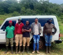Apresan 5 indocumentados en jeepeta haitiana en Pedernales