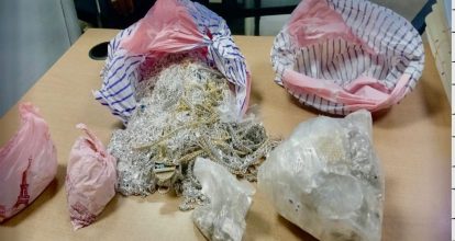 Recuperan en Santiago más de 10 kilos de prendas robadas en joyería
