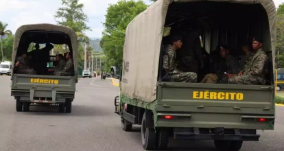 Despliegan 800 soldados en la frontera para reforzar la seguridad nacional
