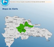 COE mantiene solo a tres provincias en alerta ante posibles lluvias