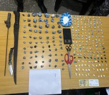 Agentes policiales ocupan drogas en operativos focalizados en Monte Plata
