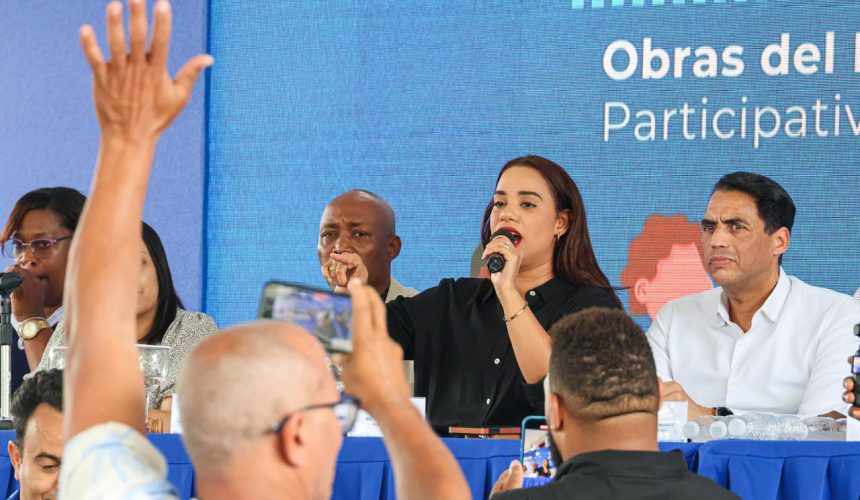 ASDN invertirá RD$100 MM de pesos aprobados en el Presupuesto Participativo 2025