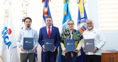 Proindustria firma acuerdo con JICA, PNUD y Loyola para impulsar startups industriales en RD