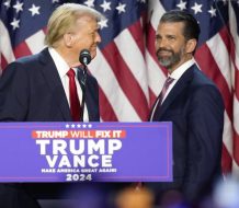 Donald Trump Jr. abre la posibilidad a una futura candidatura presidencial 