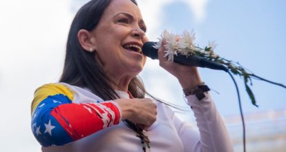 María Corina Machado denuncia la detención de 