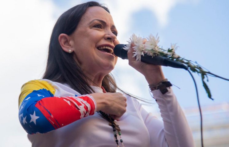 María Corina Machado denuncia la detención de 