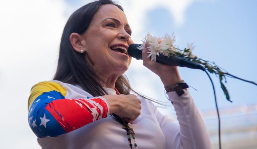 María Corina Machado denuncia la detención de 