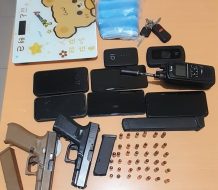 Apresan a cuatro con armas y dinero en Pedernales, incluyendo colombiano
