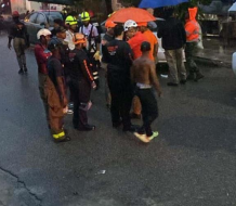 Adolescente es arrastrada por alcantarilla en San Cristóbal durante fuertes lluvias