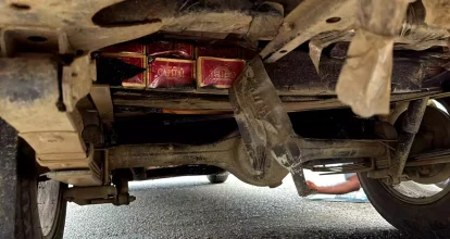 Decomisan 76 mil cigarrillos de contrabando escondidos en una camioneta en Santiago Rodríguez